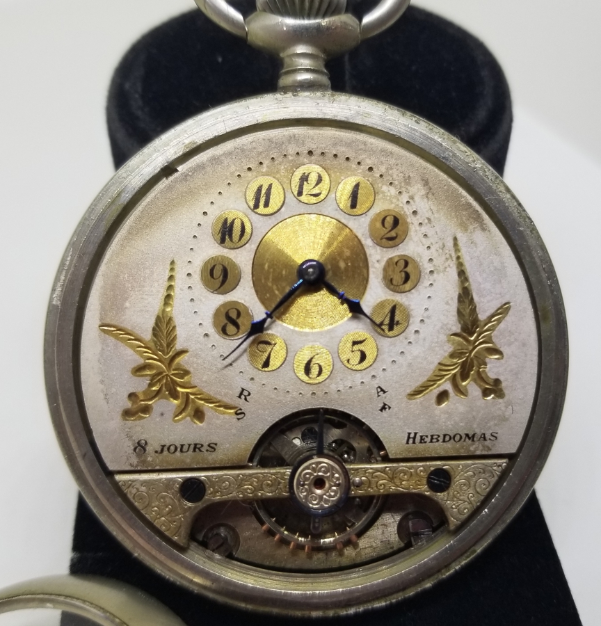 NADİR TİPTE OSMANLI DÖNEMİ 8 GÜNLÜK HEBDOMAS CEP SAATİ