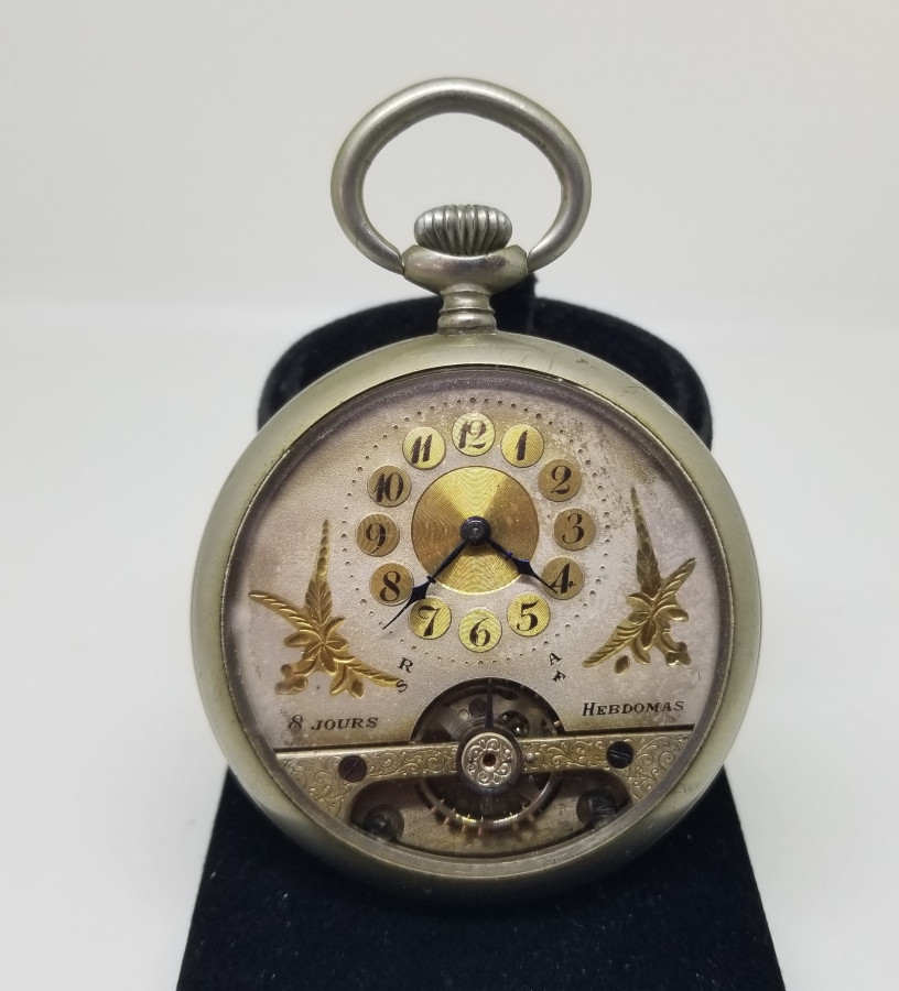 NADİR TİPTE OSMANLI DÖNEMİ 8 GÜNLÜK HEBDOMAS CEP SAATİ