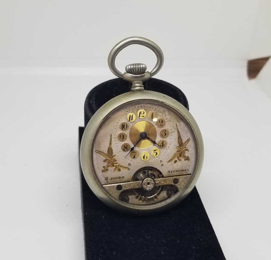 NADİR TİPTE OSMANLI DÖNEMİ 8 GÜNLÜK HEBDOMAS CEP SAATİ