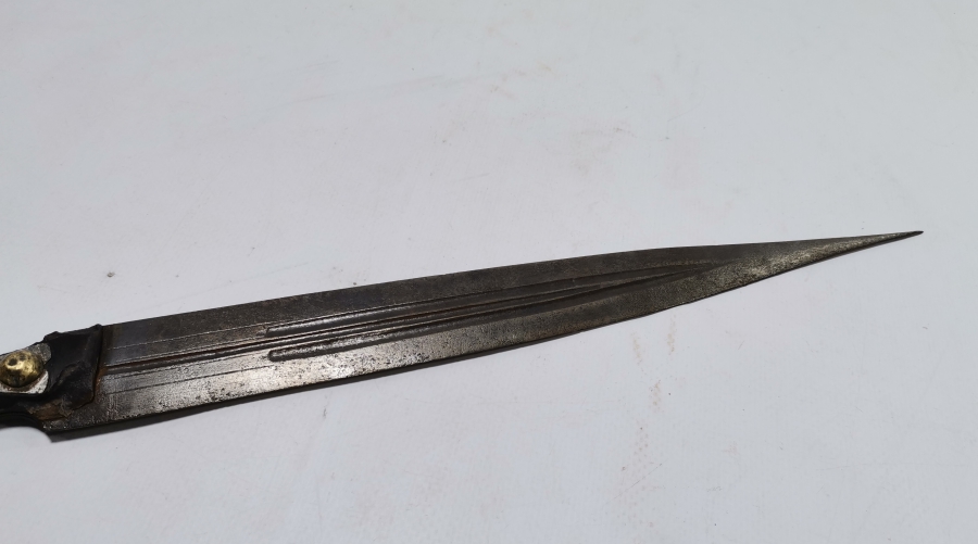 ÜZERİ KAN OLUKLU OSMANLI DÖNEMİ ÇERKES KAMASI