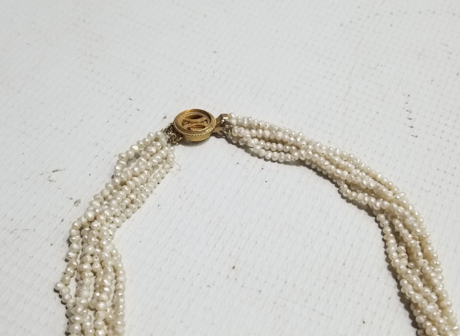 OSMANLI DÖNEMİ KUM İNCİ GERDANLIK