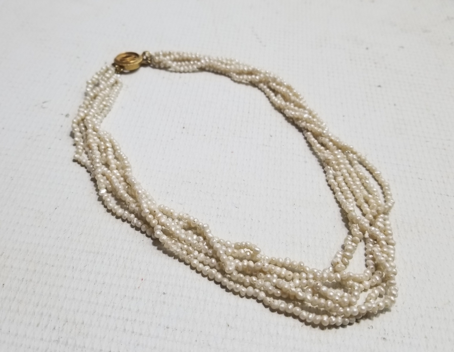 OSMANLI DÖNEMİ KUM İNCİ GERDANLIK