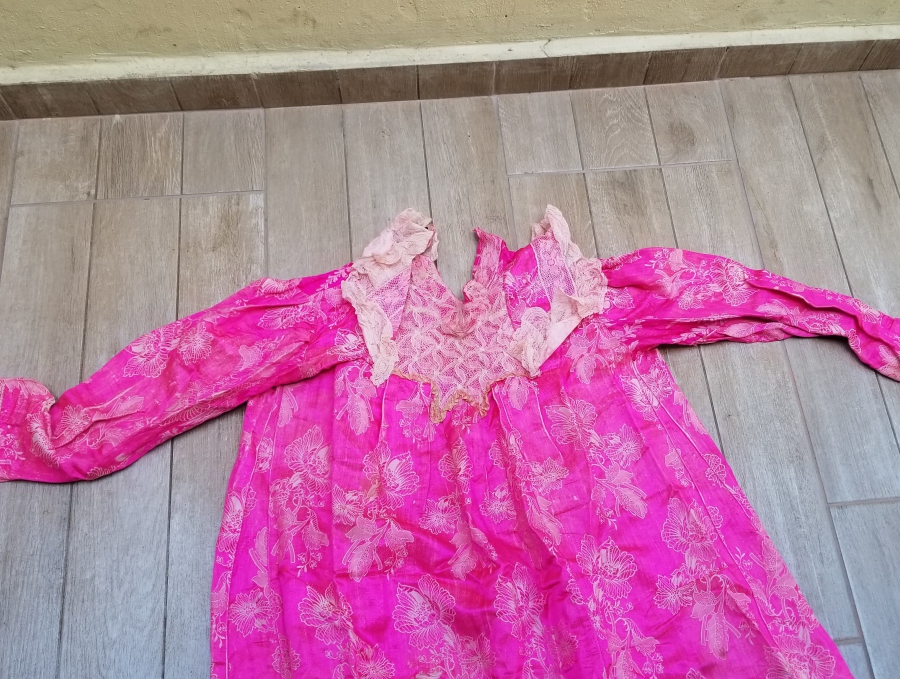 OSMANLI DÖNEMİ ELMASİYE İPEK GELİNLİK