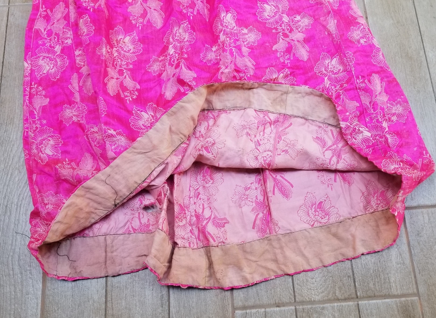 OSMANLI DÖNEMİ ELMASİYE İPEK GELİNLİK