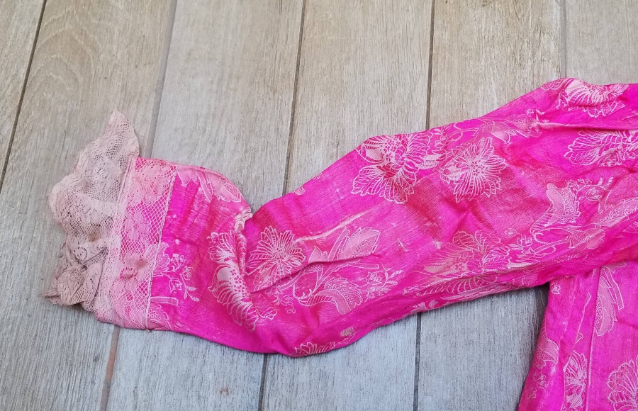 OSMANLI DÖNEMİ ELMASİYE İPEK GELİNLİK