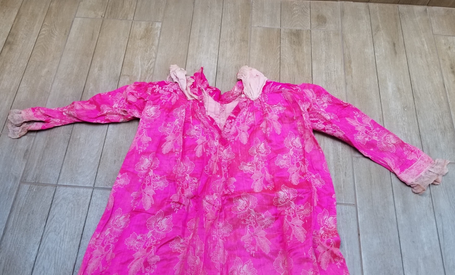 OSMANLI DÖNEMİ ELMASİYE İPEK GELİNLİK