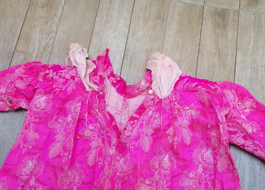 OSMANLI DÖNEMİ ELMASİYE İPEK GELİNLİK