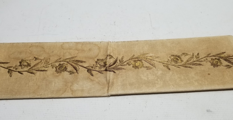 ALTIN SIRMA İŞÇİLİKLİ EL YAPIMI OSMANLI DÖNEMİ PANO