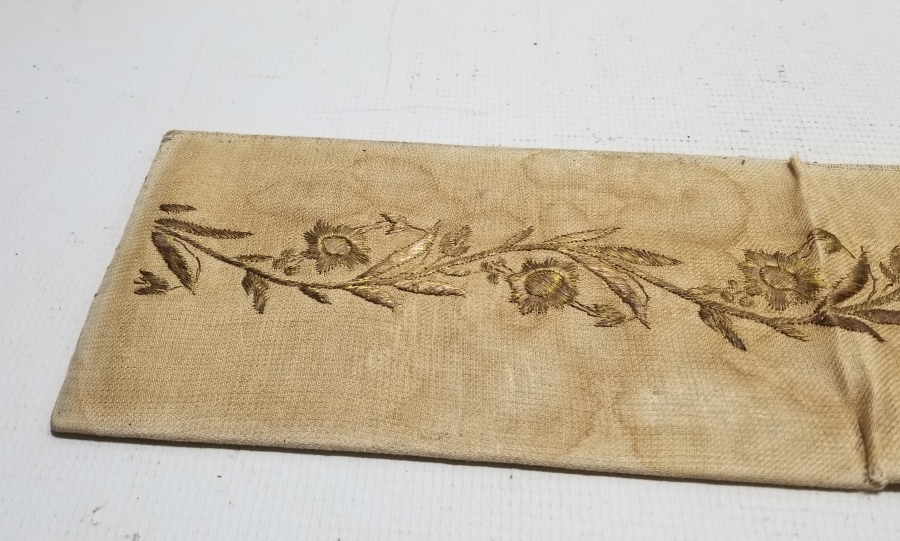 ALTIN SIRMA İŞÇİLİKLİ EL YAPIMI OSMANLI DÖNEMİ PANO