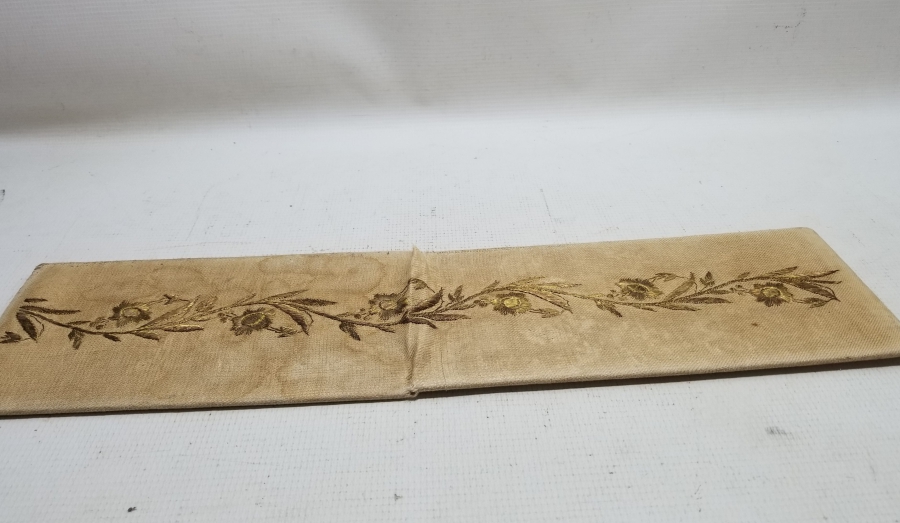 ALTIN SIRMA İŞÇİLİKLİ EL YAPIMI OSMANLI DÖNEMİ PANO