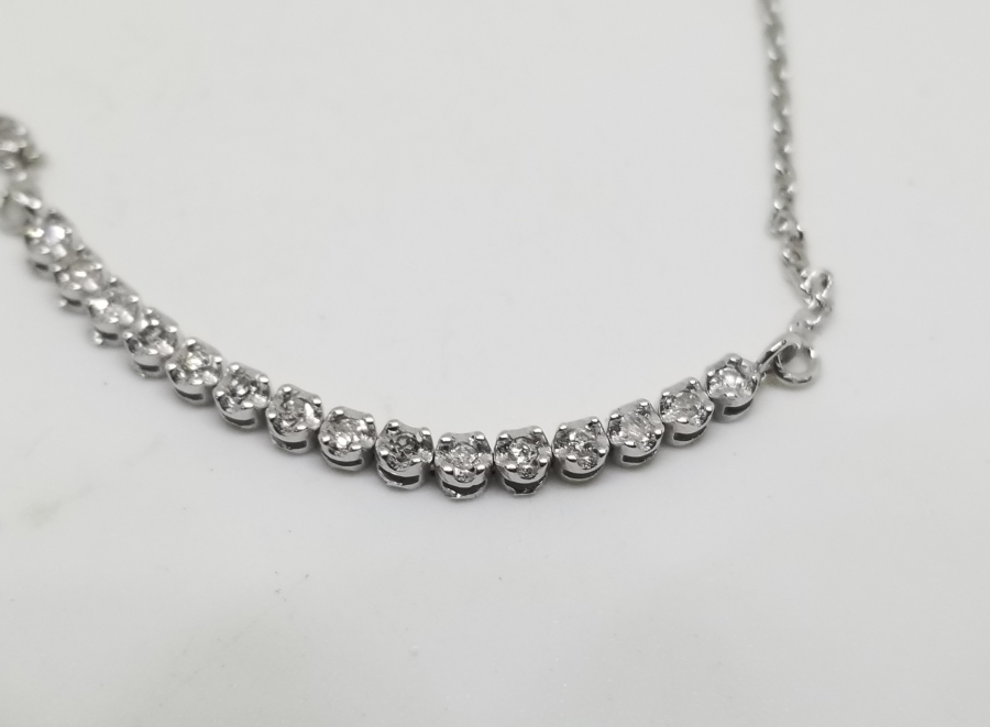 PIRLANTA TAŞLI SU YOLU BİLEKLİK