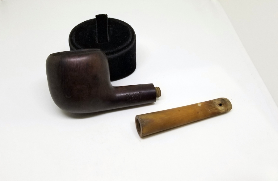 BOYNUZ EMZİKLİ OSMANLI DÖNEMİ İNGİLİZ PİPO