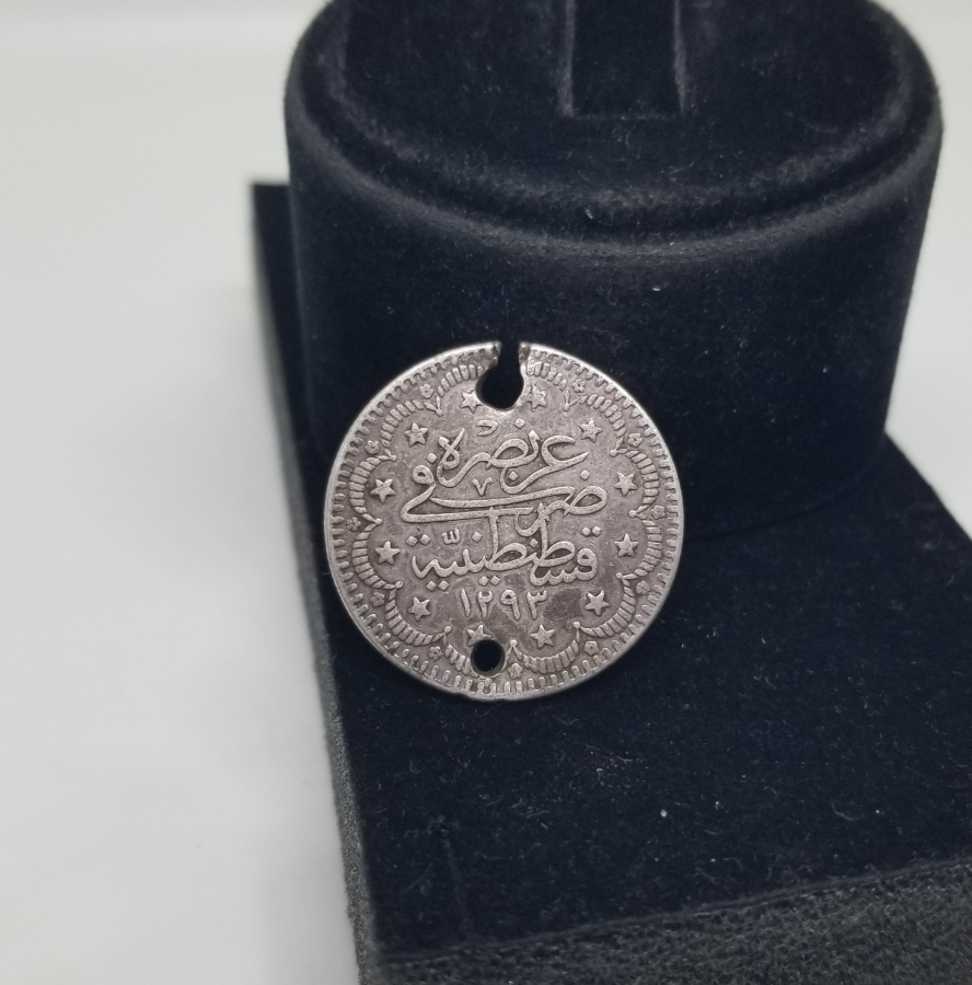 SULTAN ABDÜLHAMİD HAN DÖNEMİ GÜMÜŞ 5 KURUŞ PARA