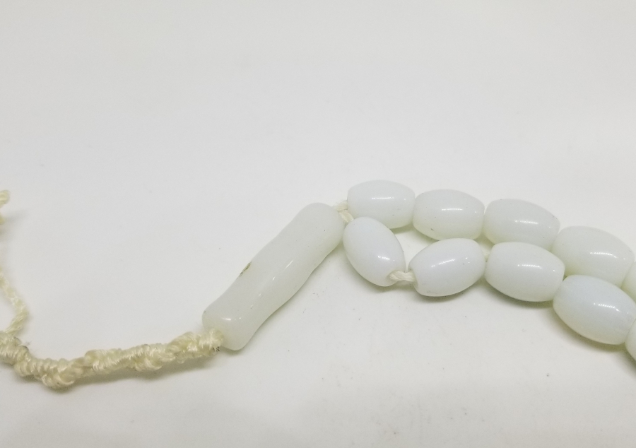 OSMANLI DÖNEMİ 33LÜ CAM OPALİN TESPİH