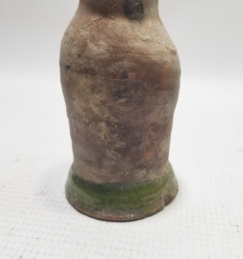 OSMANLI DÖNEMİ NADİR TİPTE SIRLI SİLLE ŞARAP KADEHİ