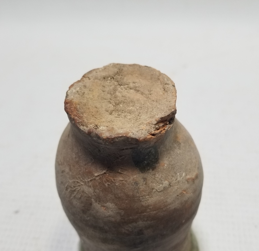 OSMANLI DÖNEMİ NADİR TİPTE SIRLI SİLLE ŞARAP KADEHİ