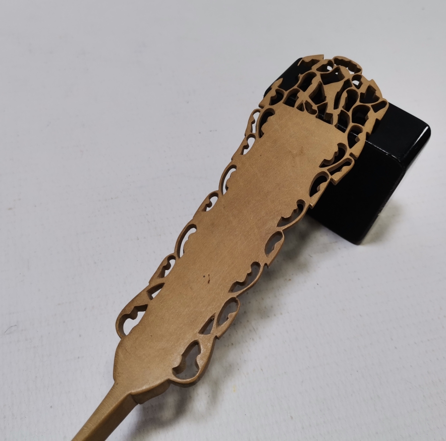 OSMANLI DÖNEMİ BİTKİSEL MOTİFLİ TEKKE İŞİ NADİR KAŞIK