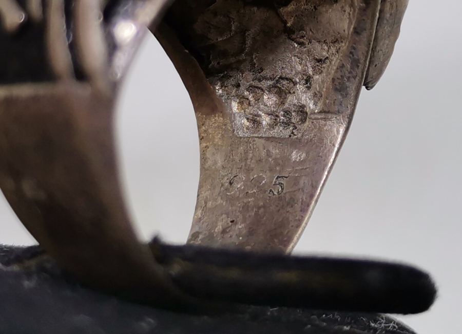 KABARTMA İŞÇİLİKLİ AY YILDIZ FİGÜRLÜ GÜMÜŞ YÜZÜK