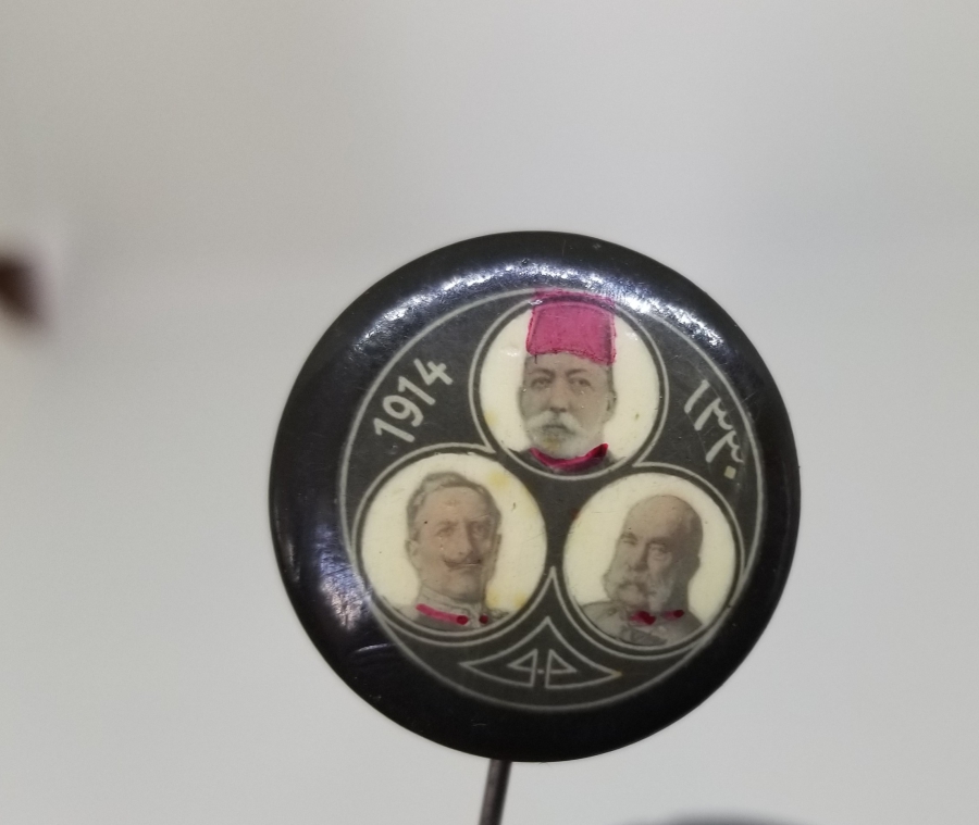 1. DÜNYA SAVAŞI DÖNEMİ NADİR TİPTE İTTİFAK ROZET