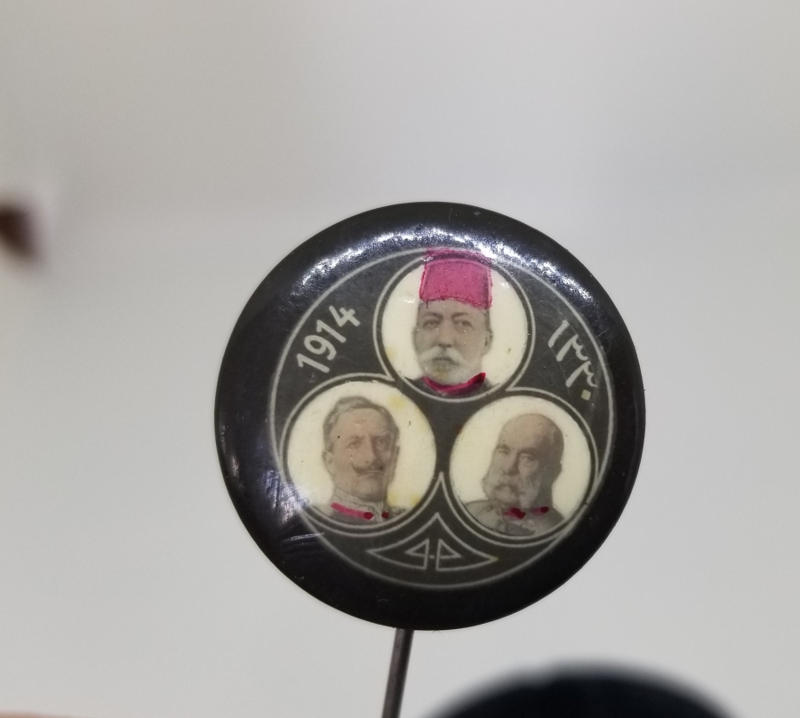 1. DÜNYA SAVAŞI DÖNEMİ NADİR TİPTE İTTİFAK ROZET