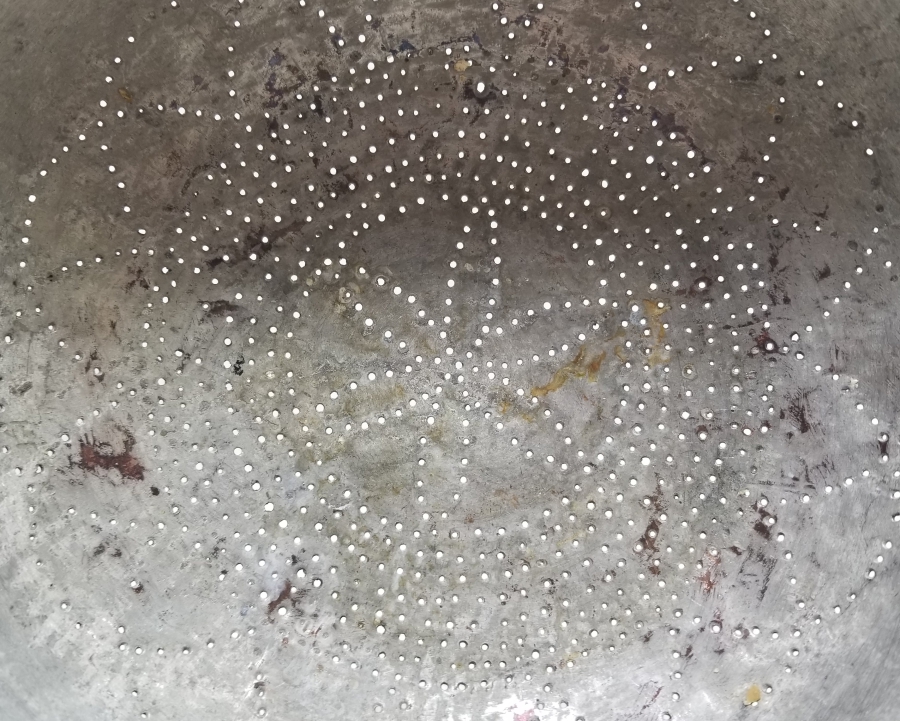 OSMANLI DÖNEMİ EL YAPIMI NADİR BAKIR SÜZGEÇ