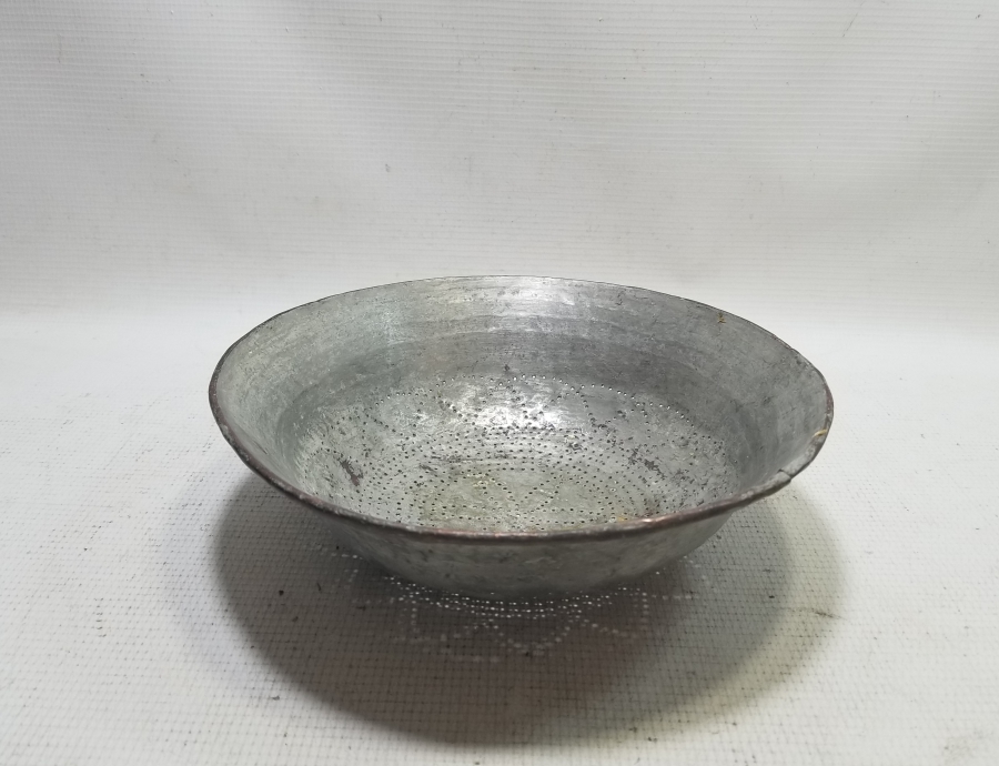 OSMANLI DÖNEMİ EL YAPIMI NADİR BAKIR SÜZGEÇ