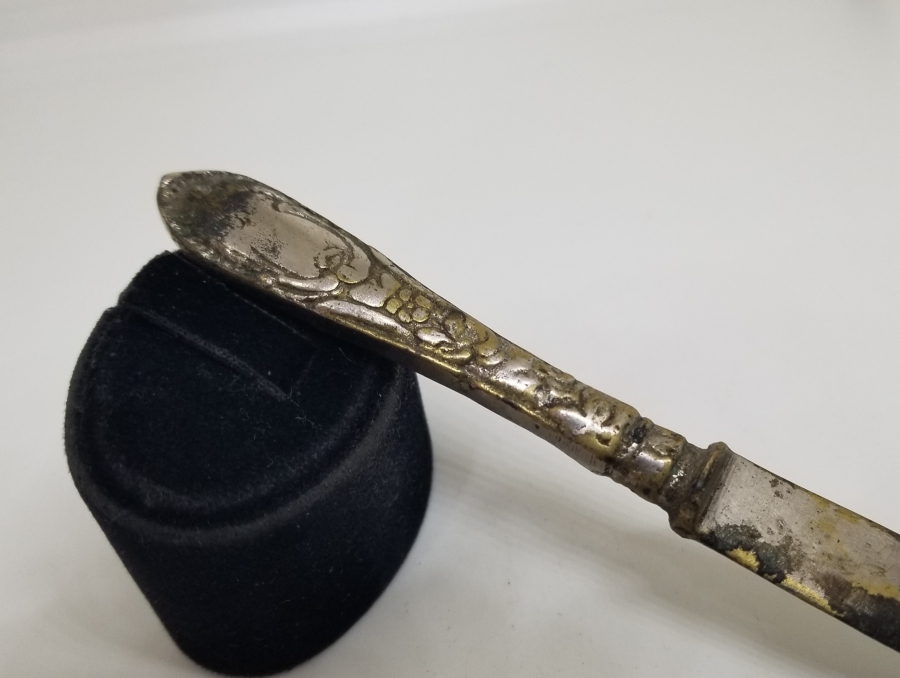 GÜMÜŞ KAPLAMA ANTİKA YEMEK BIÇAĞI