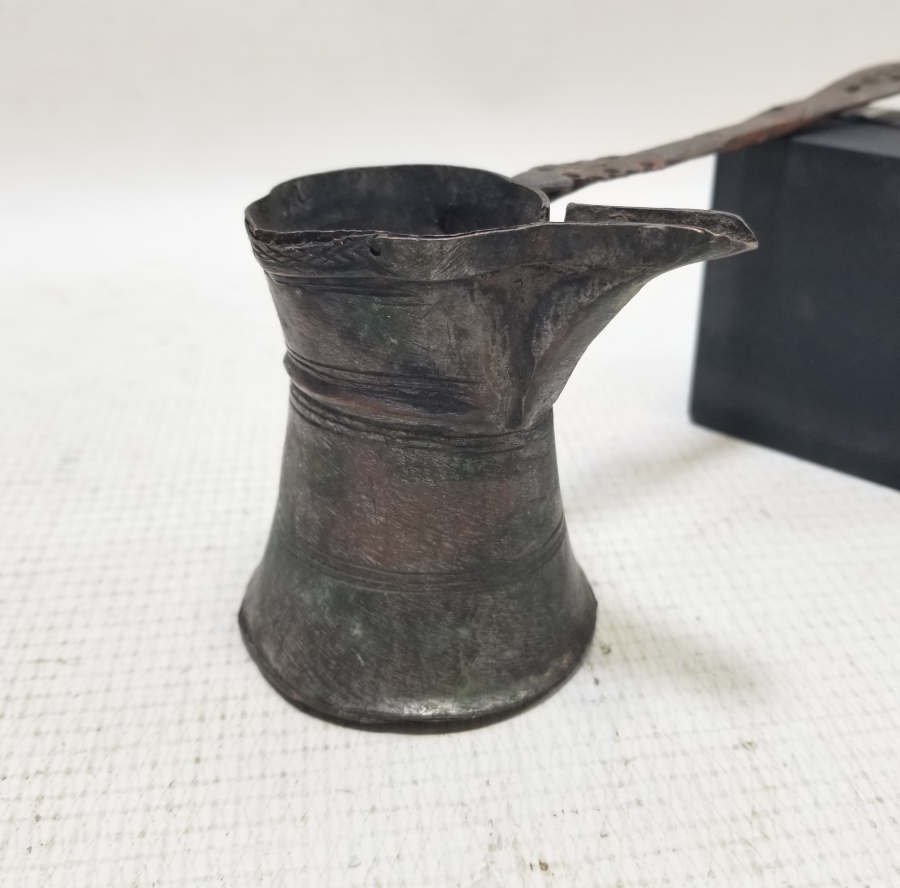 OSMANLI DÖNEMİ EL YAPIMI EDİRNE İŞİ NADİR KAHVE CEZVESİ