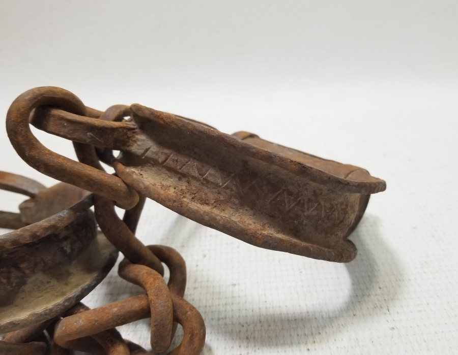 OSMANLI DÖNEMİ EL YAPIMI NADİR TİPTE MAHKUM PRANGASI