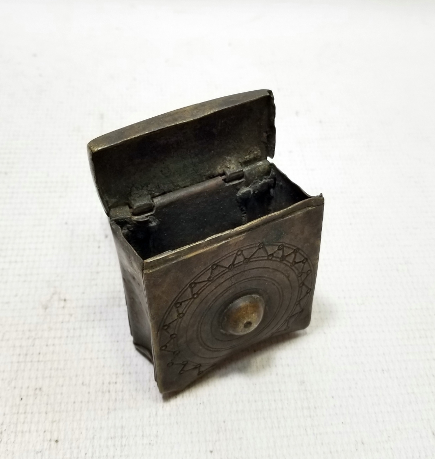 NADİR TİPTE OSMANLI DÖNEMİ BRONZ KALE TÜFEĞİ ÇAPUTLUĞU