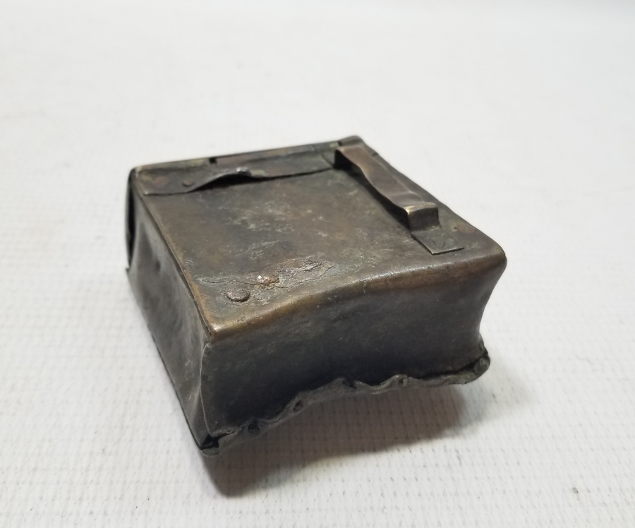 NADİR TİPTE OSMANLI DÖNEMİ BRONZ KALE TÜFEĞİ ÇAPUTLUĞU