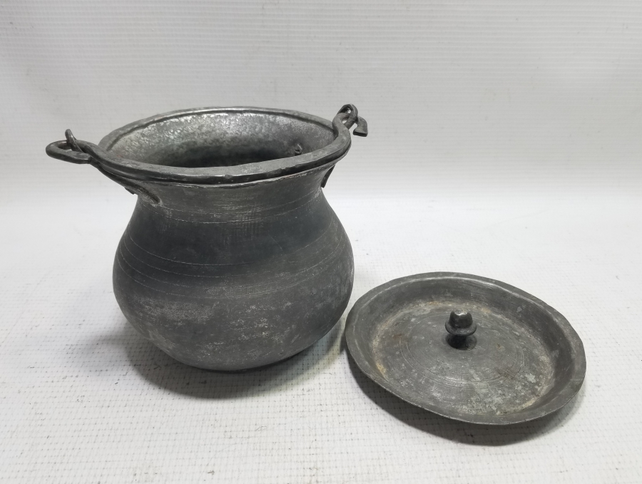 OSMANLI DÖNEMİ MEVLEVİ BAKIR YOĞURT BAKRACI