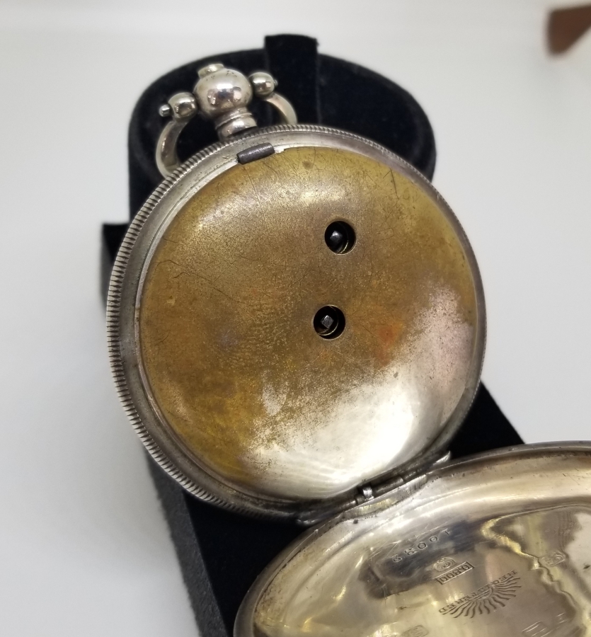 OSMANLI DÖNEMİ KİŞİYE ÖZEL YAPILMIŞ GÜMÜŞ CEP SAATİ