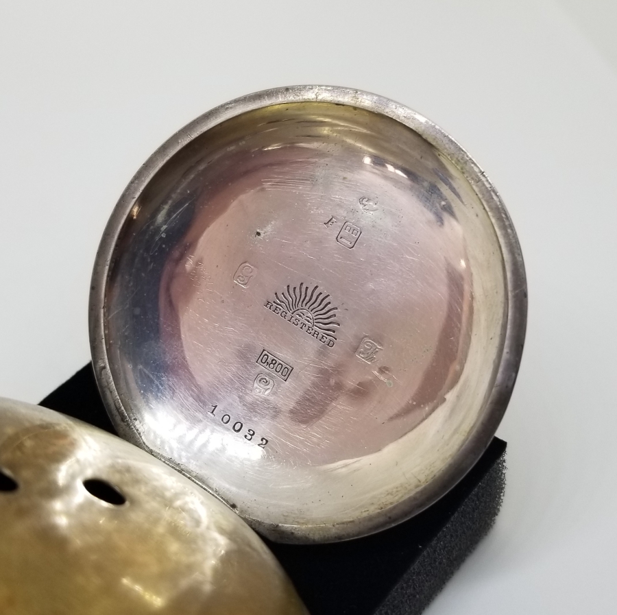 OSMANLI DÖNEMİ KİŞİYE ÖZEL YAPILMIŞ GÜMÜŞ CEP SAATİ