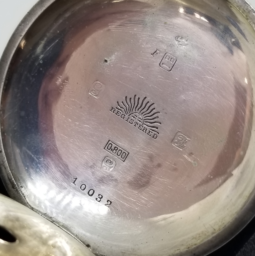 OSMANLI DÖNEMİ KİŞİYE ÖZEL YAPILMIŞ GÜMÜŞ CEP SAATİ