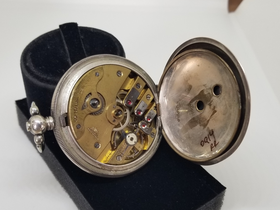 OSMANLI DÖNEMİ KİŞİYE ÖZEL YAPILMIŞ GÜMÜŞ CEP SAATİ