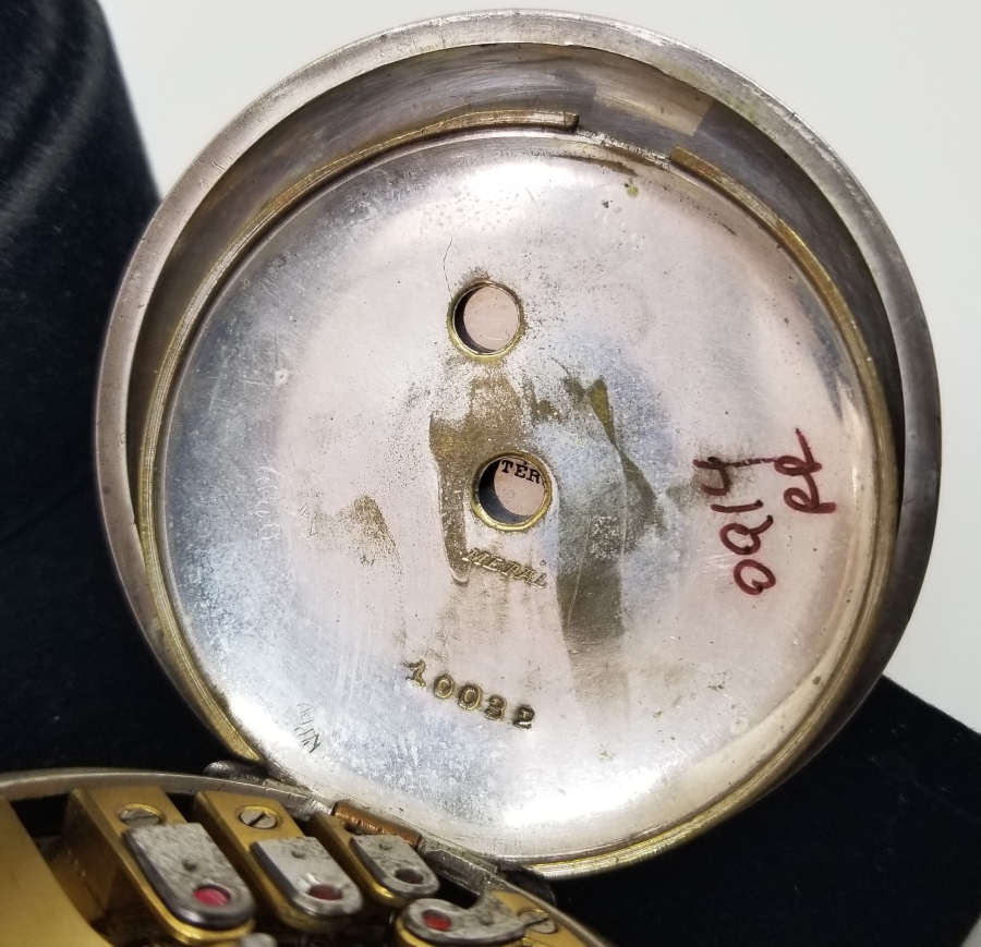 OSMANLI DÖNEMİ KİŞİYE ÖZEL YAPILMIŞ GÜMÜŞ CEP SAATİ