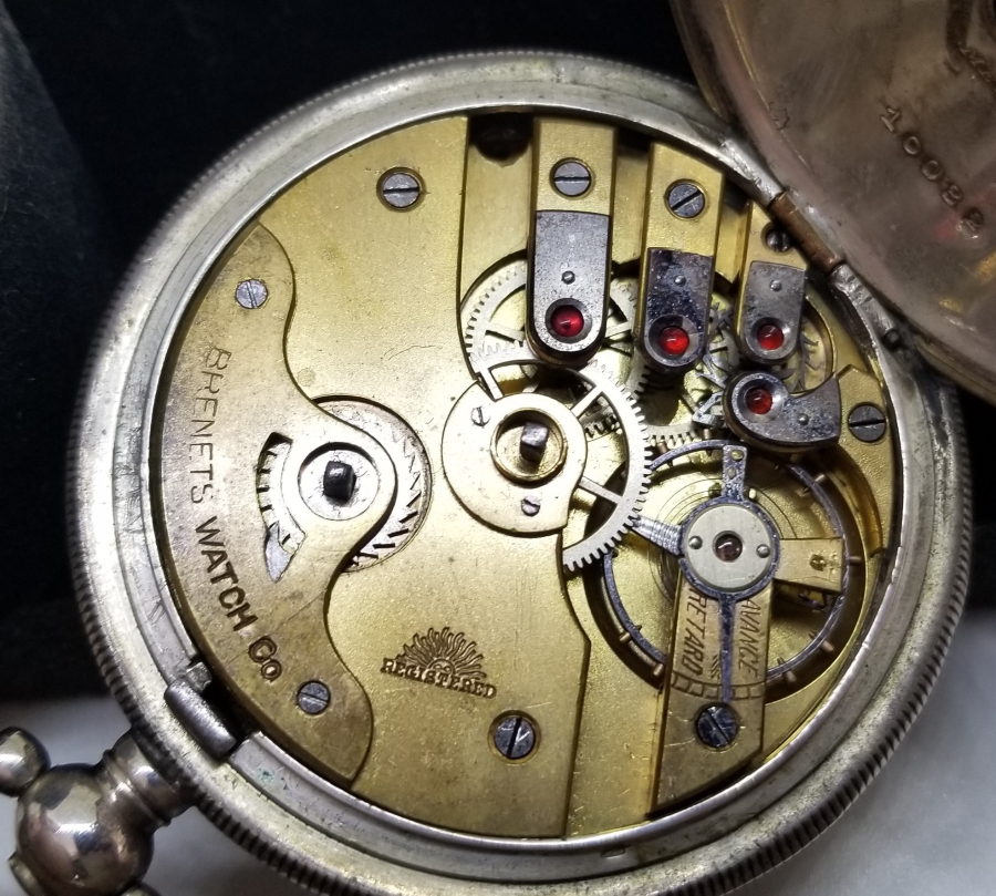 OSMANLI DÖNEMİ KİŞİYE ÖZEL YAPILMIŞ GÜMÜŞ CEP SAATİ