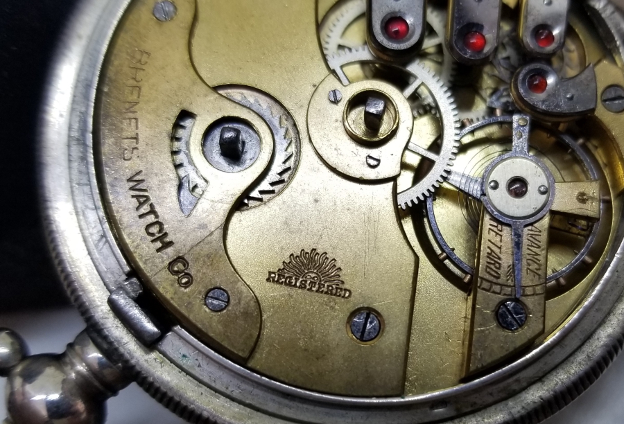 OSMANLI DÖNEMİ KİŞİYE ÖZEL YAPILMIŞ GÜMÜŞ CEP SAATİ