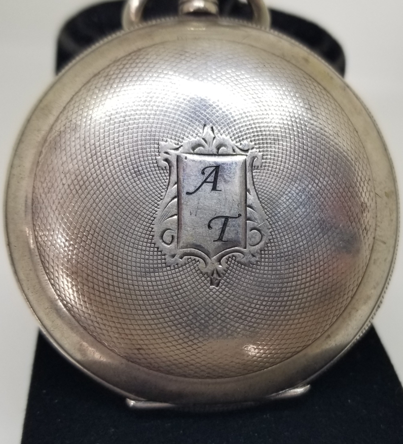 OSMANLI DÖNEMİ KİŞİYE ÖZEL YAPILMIŞ GÜMÜŞ CEP SAATİ