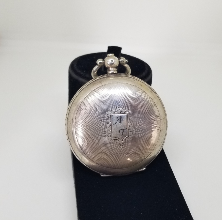 OSMANLI DÖNEMİ KİŞİYE ÖZEL YAPILMIŞ GÜMÜŞ CEP SAATİ