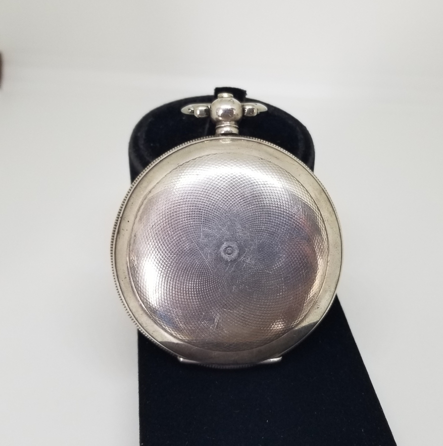 OSMANLI DÖNEMİ KİŞİYE ÖZEL YAPILMIŞ GÜMÜŞ CEP SAATİ