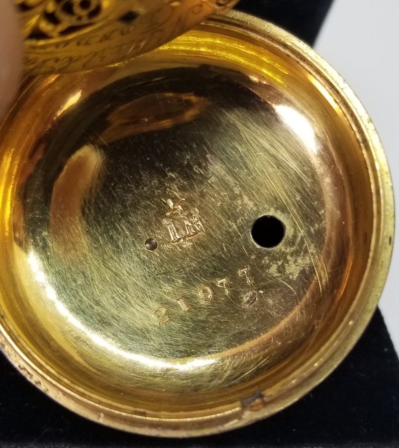NADİR TİPTE N.HART&SON YAPIMI OSMANLI DÖNEMİ TOMBAK KASA PRIOR CEP SAATİ