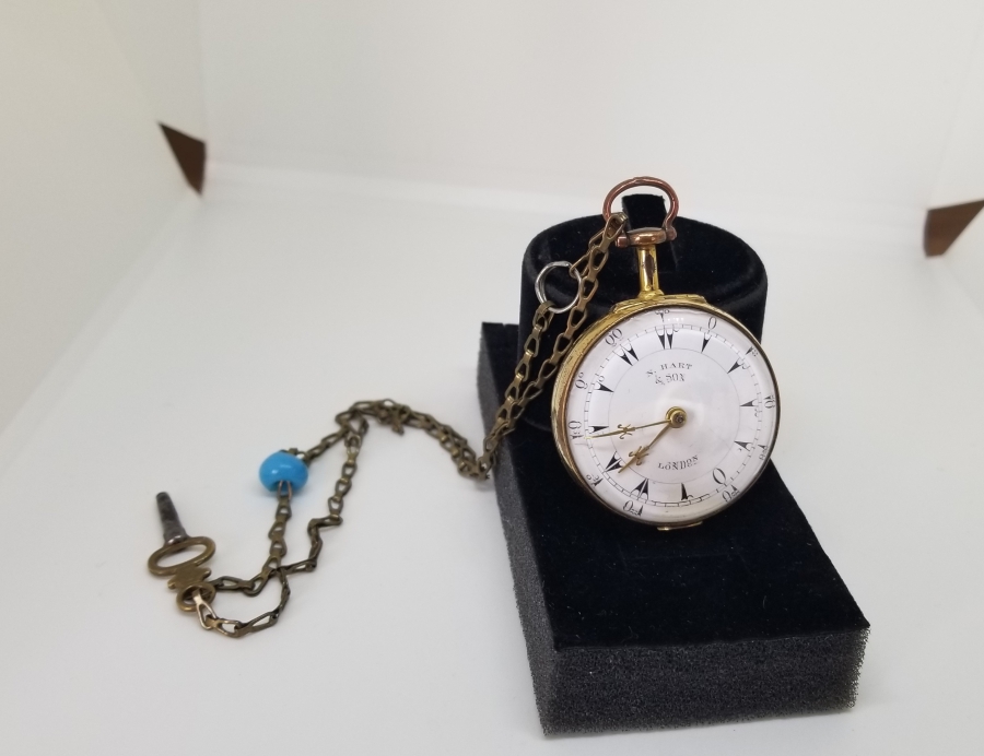 NADİR TİPTE N.HART&SON YAPIMI OSMANLI DÖNEMİ TOMBAK KASA PRIOR CEP SAATİ