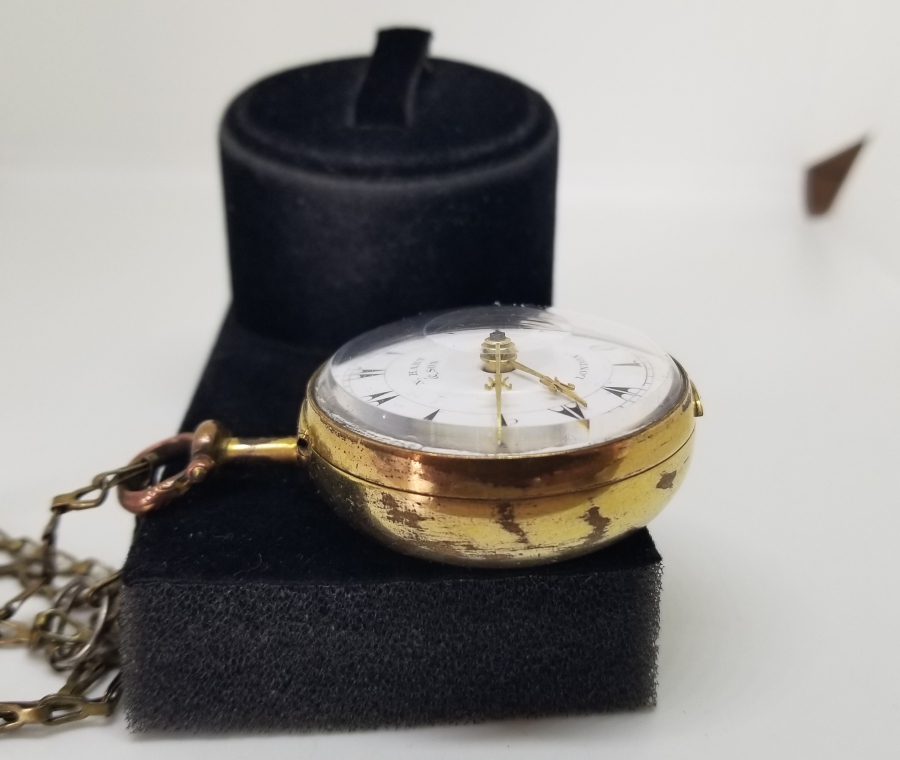 NADİR TİPTE N.HART&SON YAPIMI OSMANLI DÖNEMİ TOMBAK KASA PRIOR CEP SAATİ