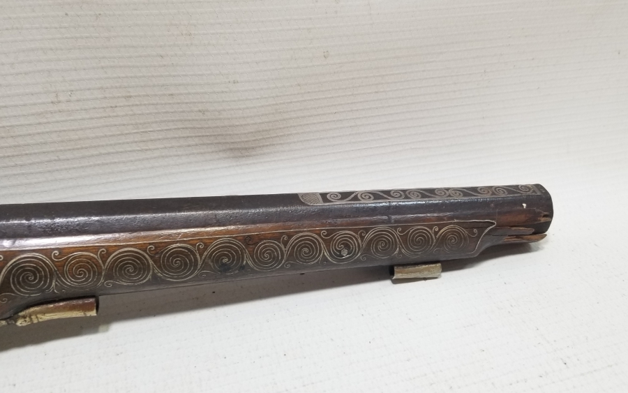 TAMAMI GÜMÜŞ İŞLEMELİ ÇOK NADİR OSMANLI DÖNEMİ PİŞTOV