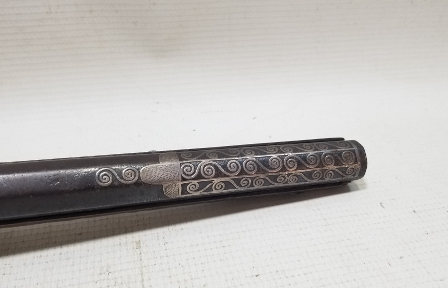 TAMAMI GÜMÜŞ İŞLEMELİ ÇOK NADİR OSMANLI DÖNEMİ PİŞTOV