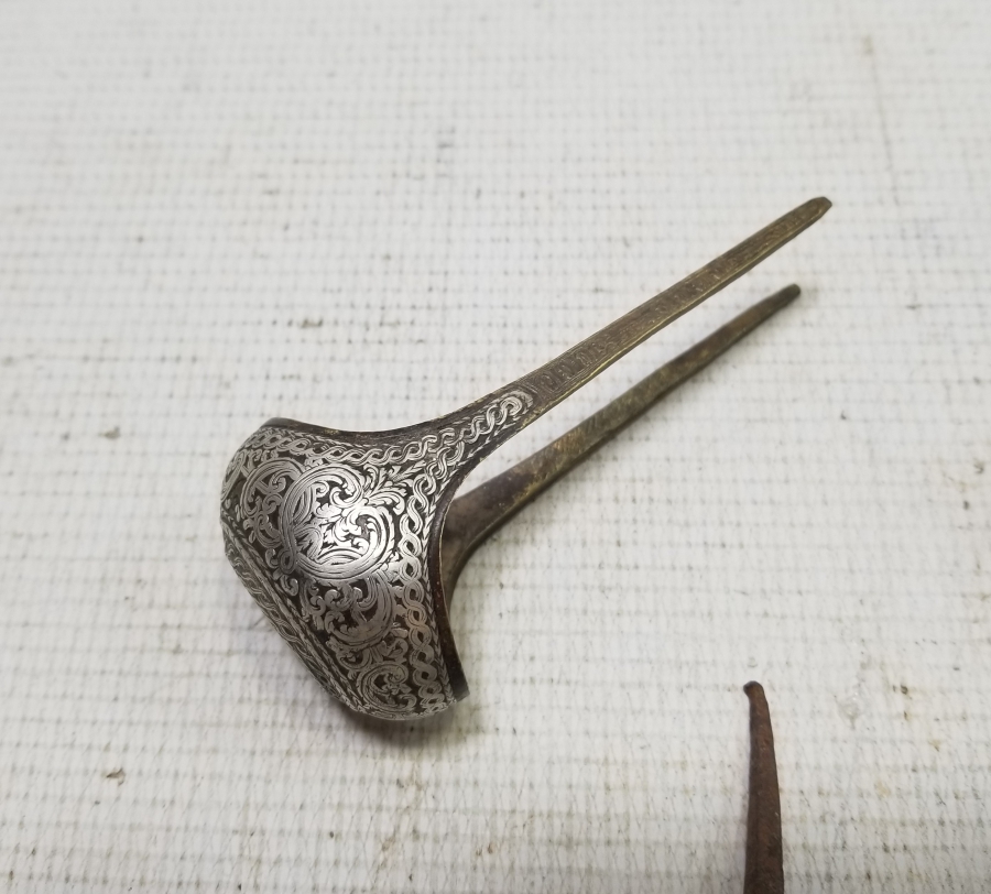 YOĞUN GÜMÜŞ ÇAKMA İŞÇİLİKLİ OSMANLI DÖNEMİ PİŞTOV ÇANAĞI