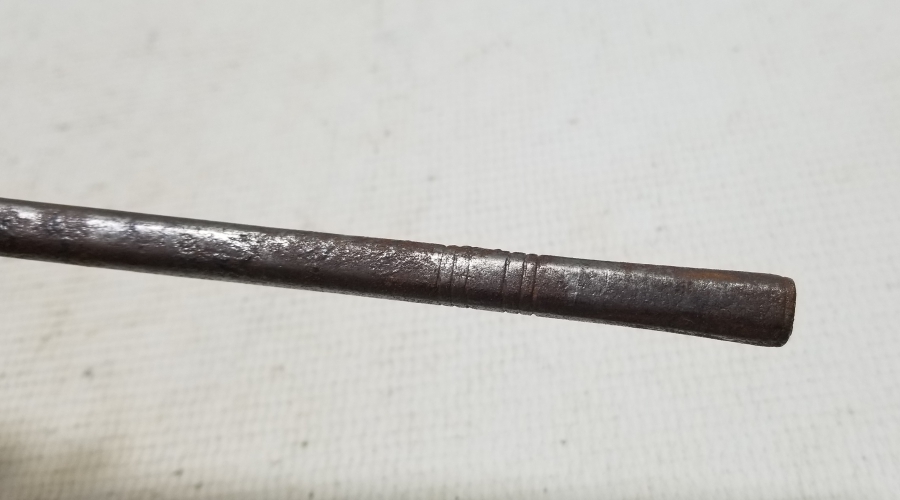 OSMANLI DÖNEMİ BRONZ TUTMAÇLI NADİR PİŞTOV HARBİSİ