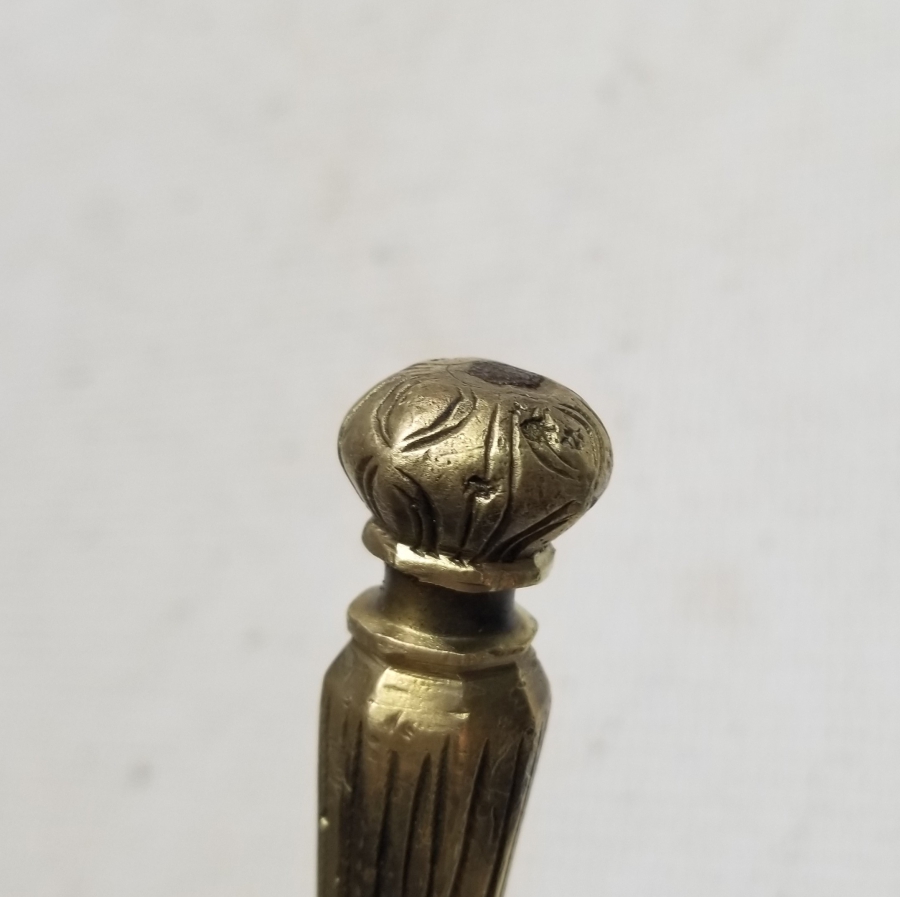 OSMANLI DÖNEMİ BRONZ TUTMAÇLI NADİR PİŞTOV HARBİSİ